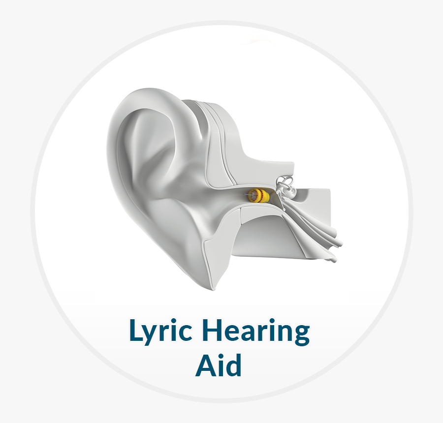 Lyric Hearing Aid - Illustration, Transparent Clipart