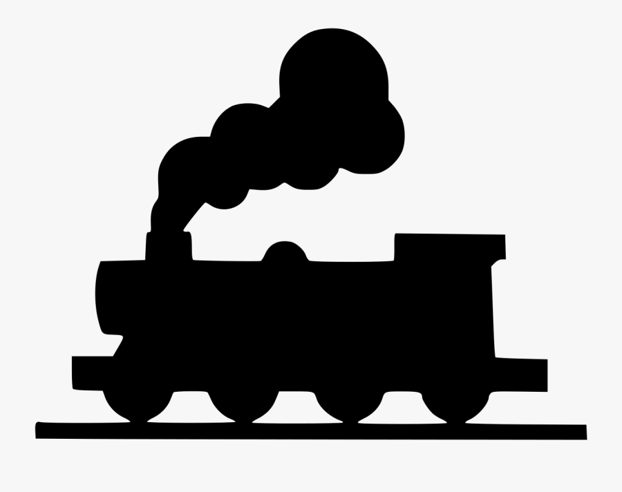 Rail Transport Train Steam Locomotive Silhouette - Hogwarts Express Clip Art, Transparent Clipart