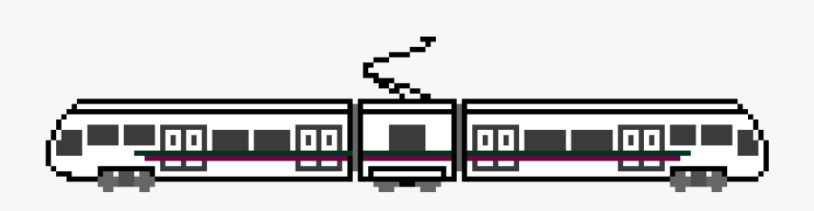 Light Rail Clip Art, Transparent Clipart