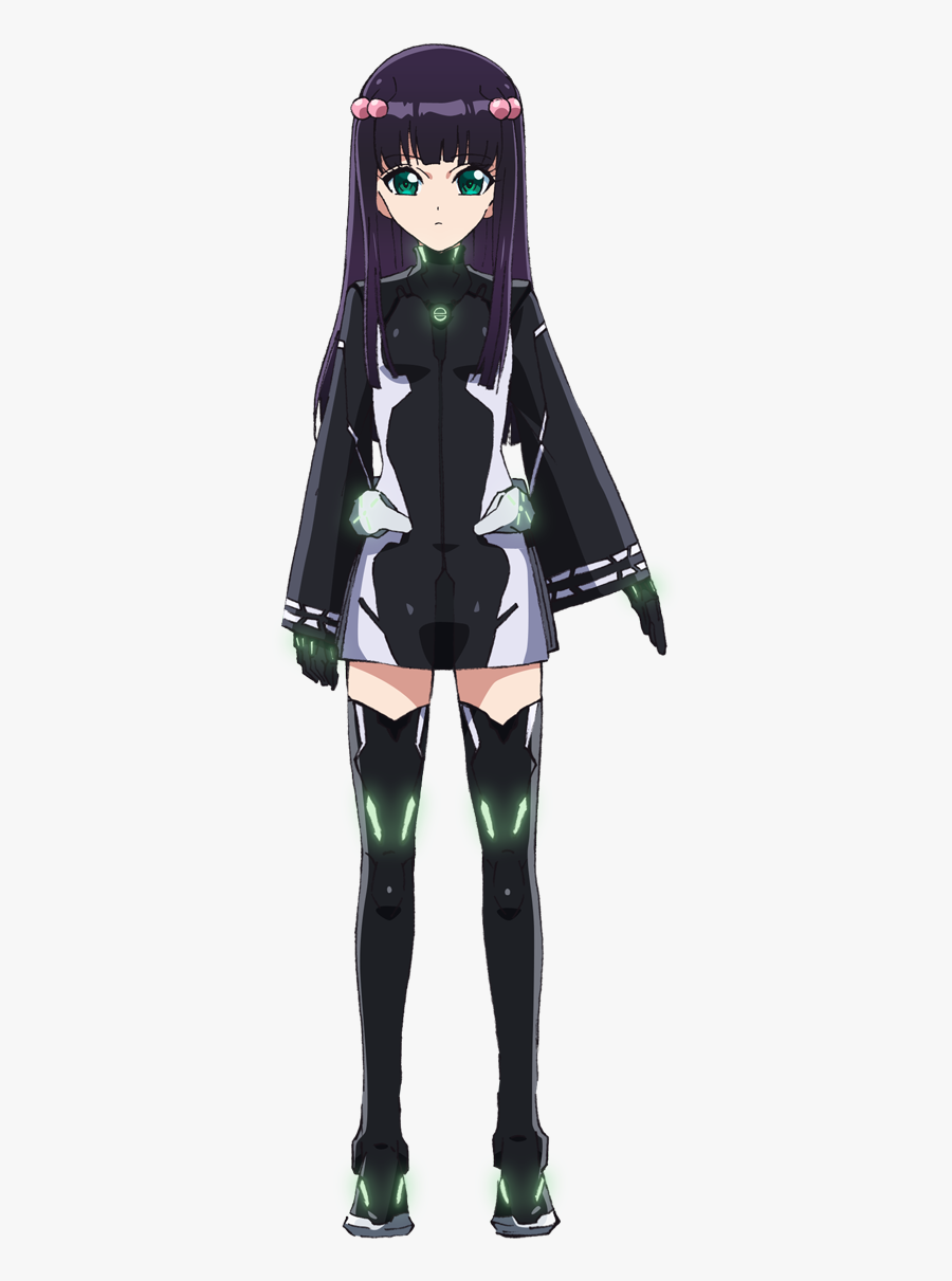 Drawn Long Hair Twin - Twin Star Exorcist Benio Cosplay, Transparent Clipart