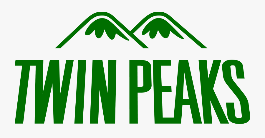 Cafe Twin Peaks Logo, Transparent Clipart