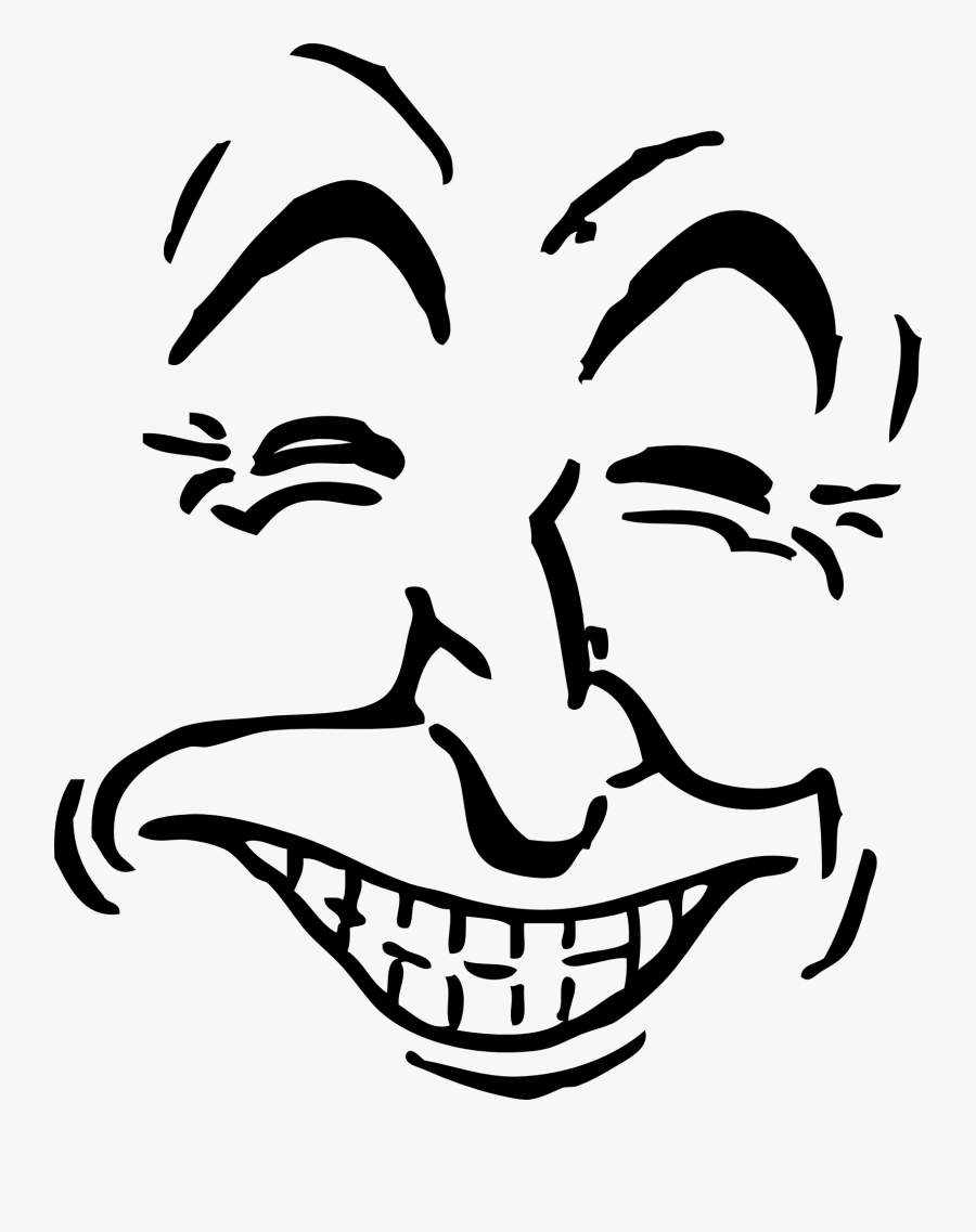 Laughter - Laughing Face Clip Art, Transparent Clipart