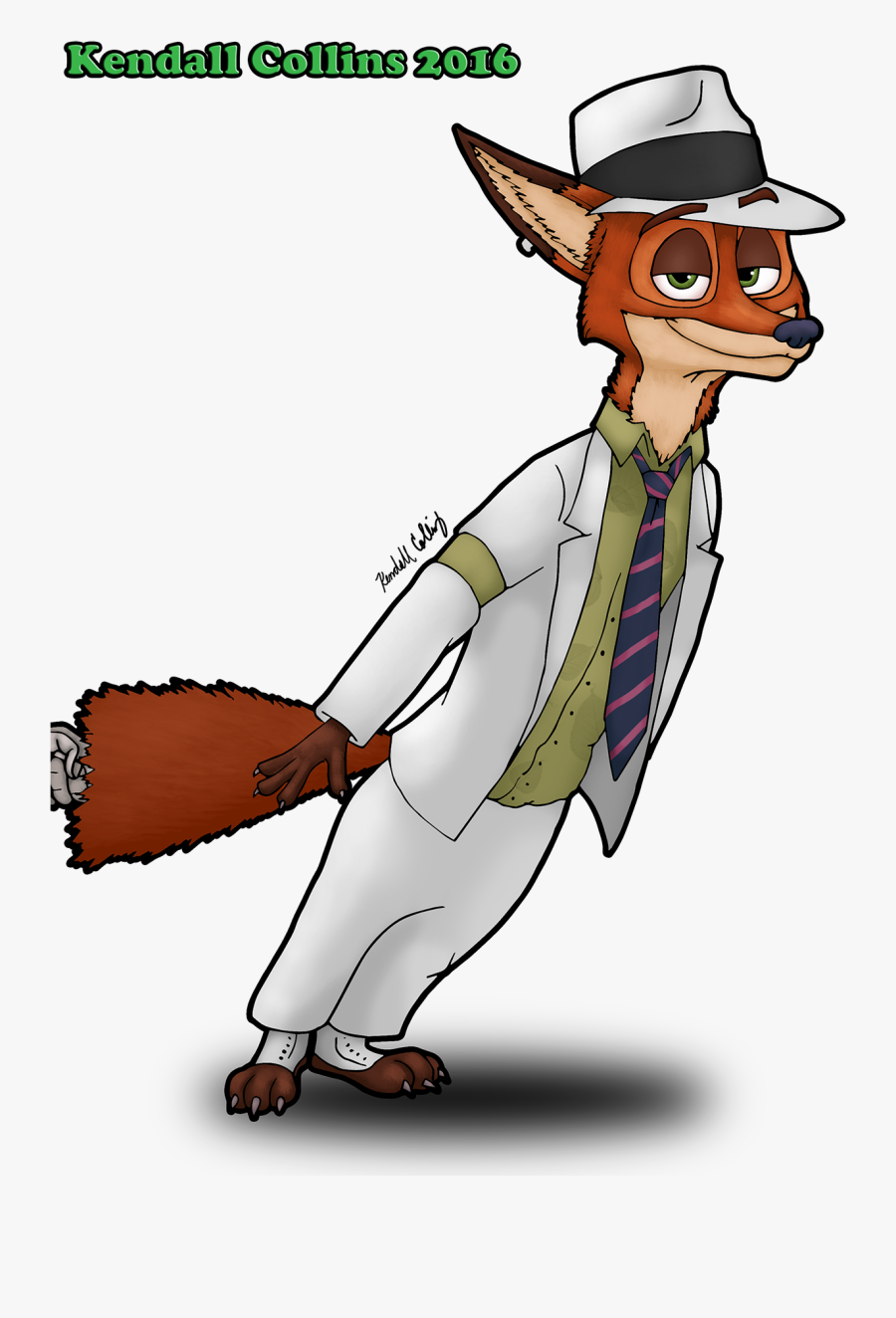 Nick"s A Smooth Criminal - Nick Wilde Smooth Criminal, Transparent Clipart