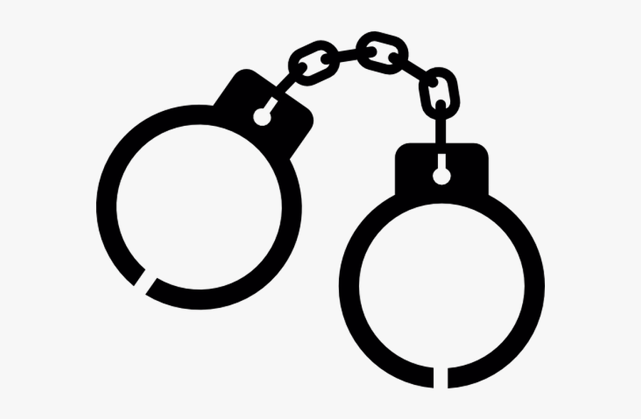 Handcuffs Criminal Defense Lawyer Arrest Clip Art - Arrest Png, Transparent Clipart