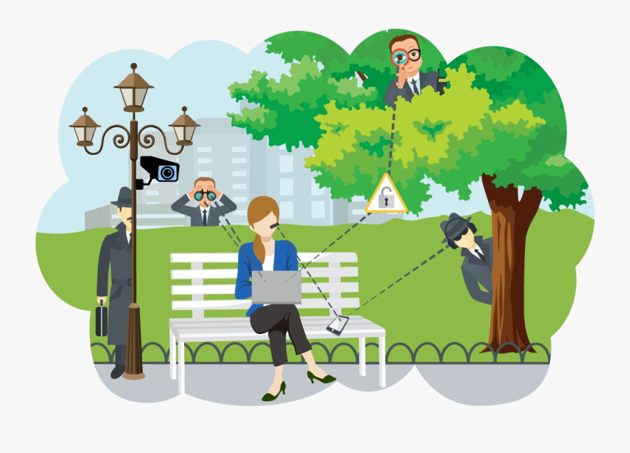 Victig Fbi Background - Cartoon, Transparent Clipart