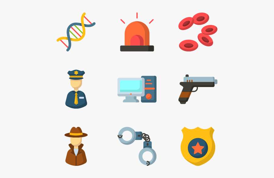 Crime Investigation, Transparent Clipart