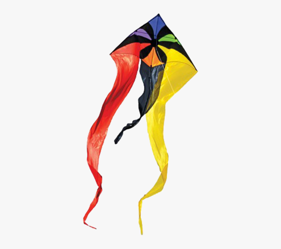 Image Of Rainbow Flux - Kite, Transparent Clipart