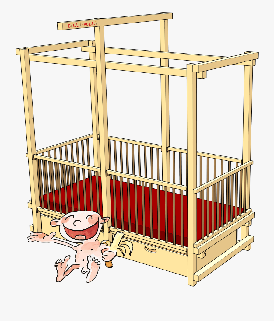 Baby Crib - Bunk Bed, Transparent Clipart