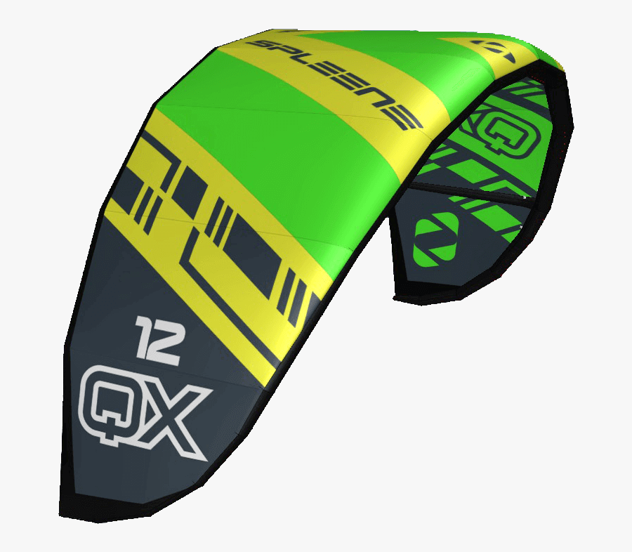 Kite Qx-ii 12m By Spleene Kiteboarding - Spleene Qx Ii Kite, Transparent Clipart