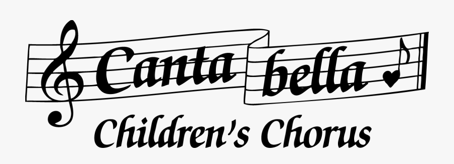 Cantabella Children's Chorus, Transparent Clipart