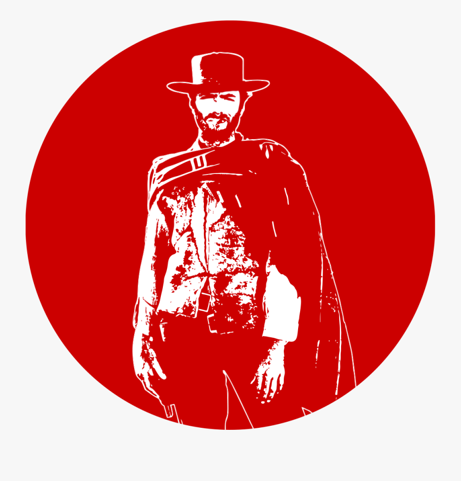 Clint Eastwood The Good, Transparent Clipart