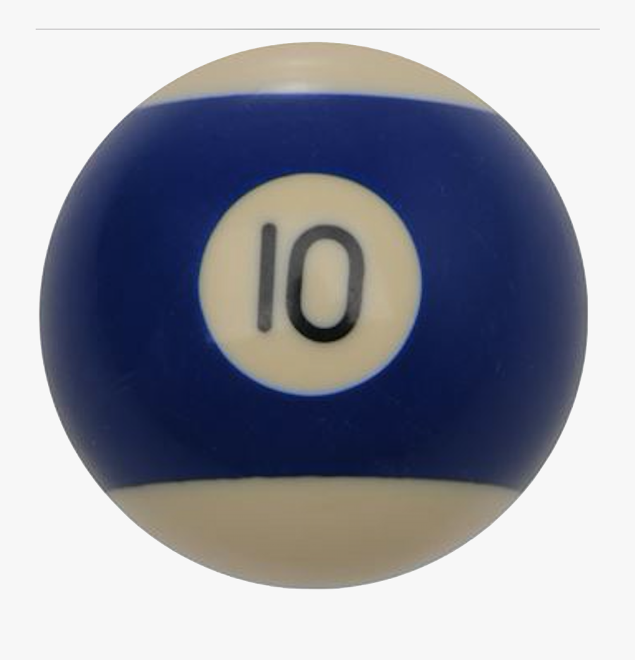 Striped Billiard - Billiard Ball, Transparent Clipart