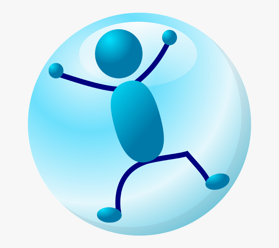 Knockerball / Bubble Battle Balls In Michigan - Celebrating Person Clip Art, Transparent Clipart