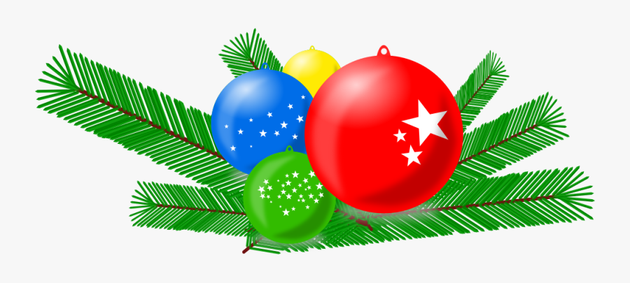 Christmas Balls - Noel Sapin Et Boule, Transparent Clipart