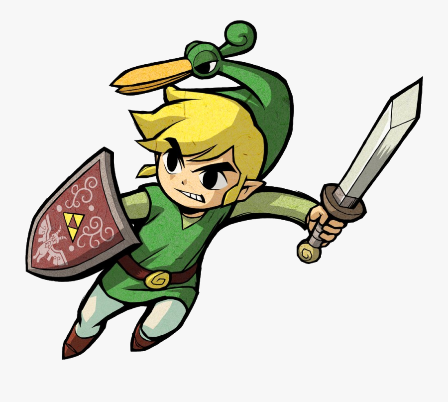 Cartoon,clip Character - Legend Of Zelda The Minish, Transparent Clipart