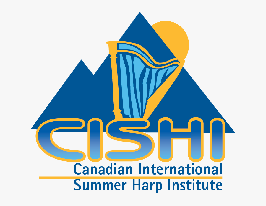 Cishi Harp Logo, Transparent Clipart