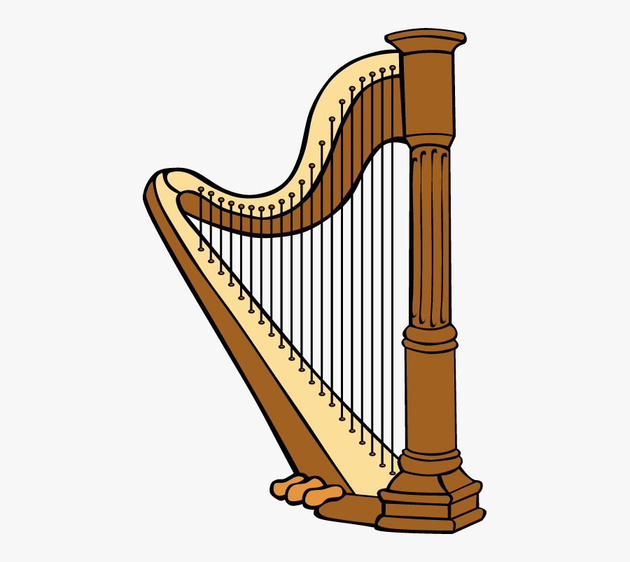 Harp Clipart, Transparent Clipart