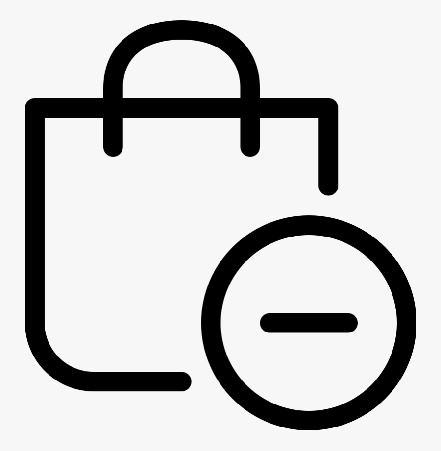 Transparent Grocery Bag Png - Bagging Icon, Transparent Clipart