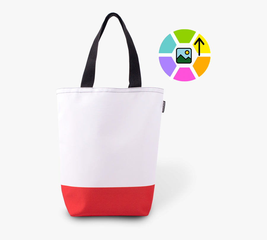 Custom Grocery Tote W/printed Boot - Tote Bag, Transparent Clipart