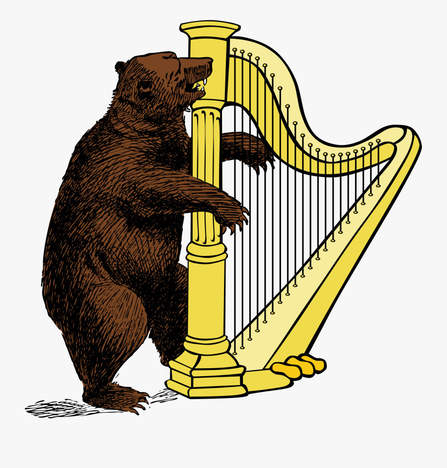 Harp Clip Art, Transparent Clipart