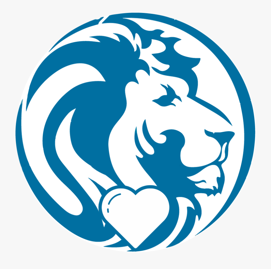 Hidden Courage Counseling - Lion Circle Logo Png, Transparent Clipart
