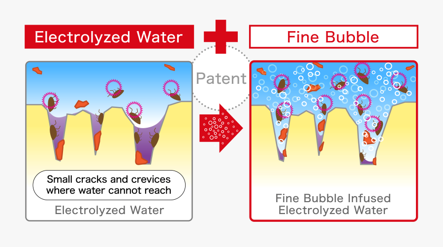 Enlarged View Of The Surface That Is Being Cleaned, Transparent Clipart