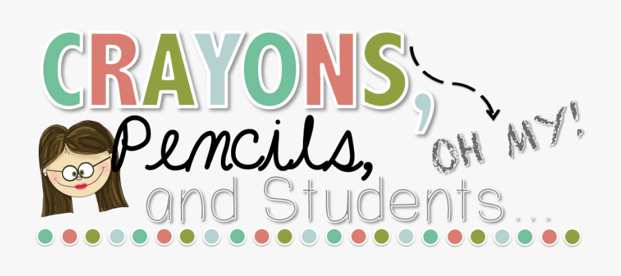 Crayons, Pencils, And Students Oh My, Transparent Clipart