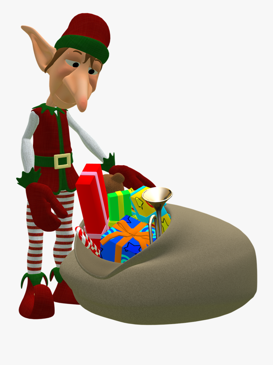 Eleven Tube Bag Free Picture - Transparent Christmas Tubes, Transparent Clipart
