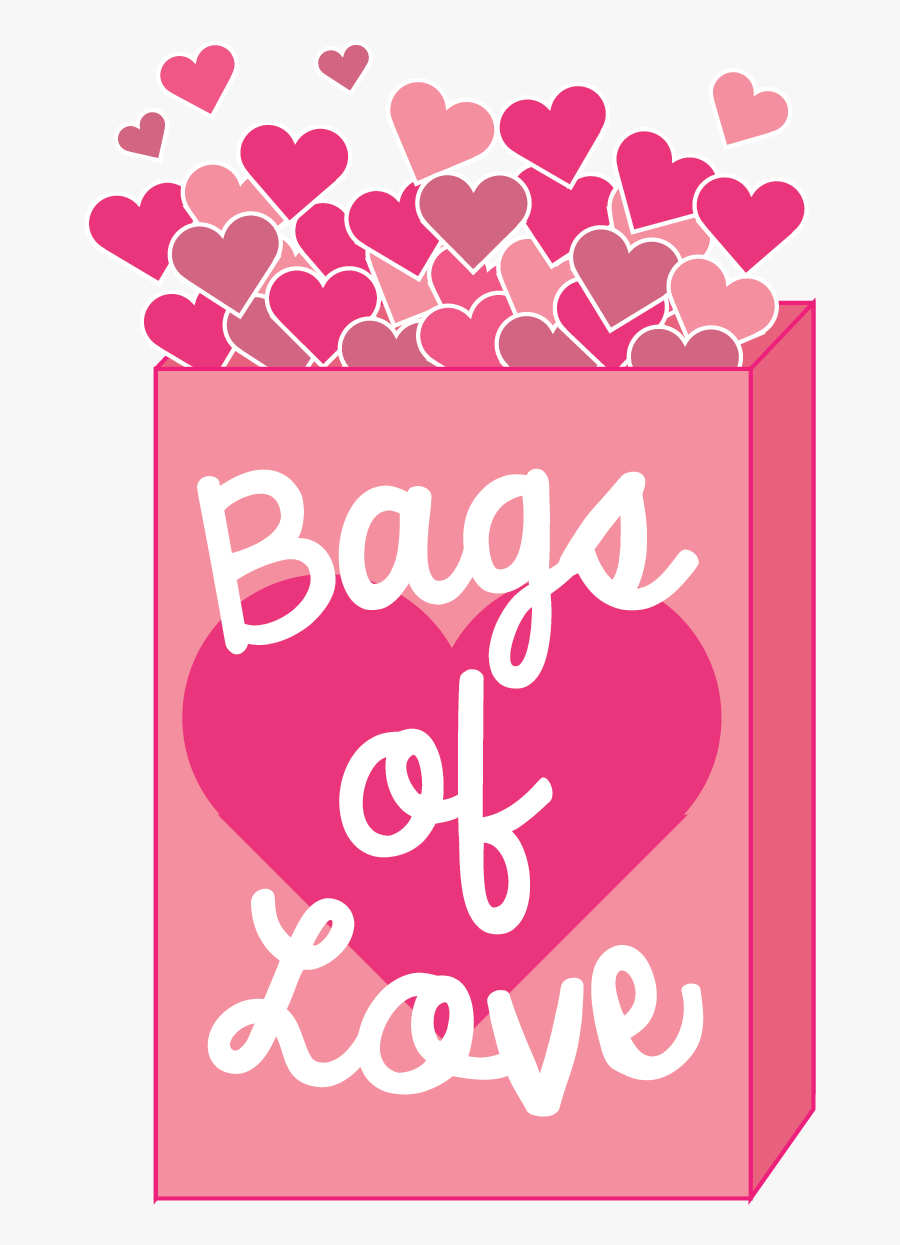Bag Full Of Love, Transparent Clipart