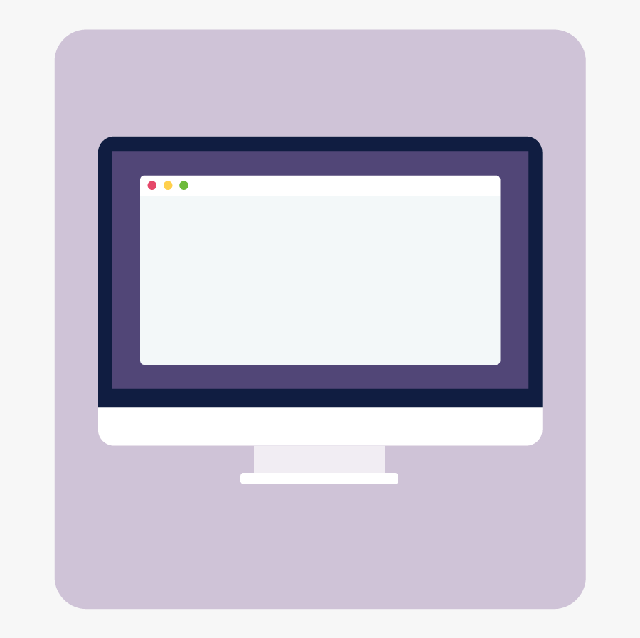 Flat Panel Display, Transparent Clipart