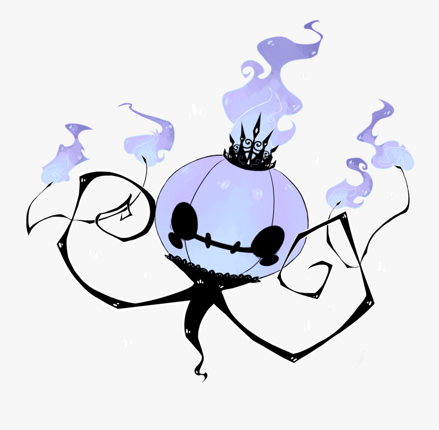 Pokemon Chandelure Art Transparent, Transparent Clipart