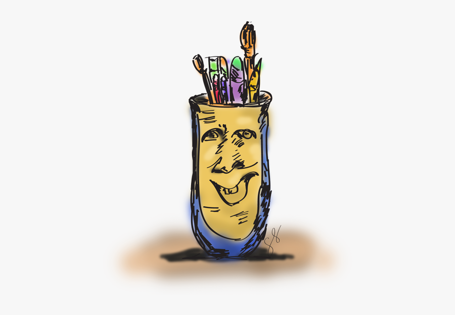 Art And Brush - Illustration, Transparent Clipart