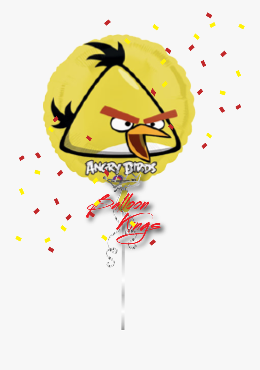 Angry Birds Yellow - Angry Birds Yellow Bird, Transparent Clipart