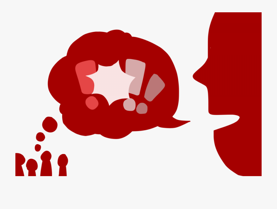 Aggressive Rhetoric Propagated By Public Figures Can, Transparent Clipart