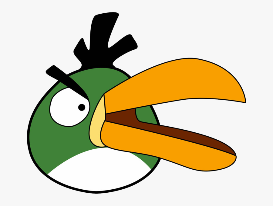 Angry Birds Green One, Transparent Clipart