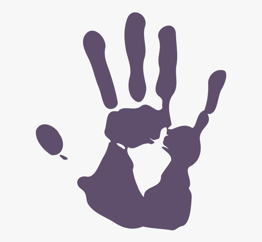 Clip Art Print Drawing Free Commercial - Clip Art Palm Hand, Transparent Clipart