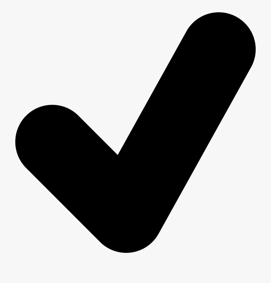 Transparent Check Mark Clipart - Checkmark Icon Svg, Transparent Clipart