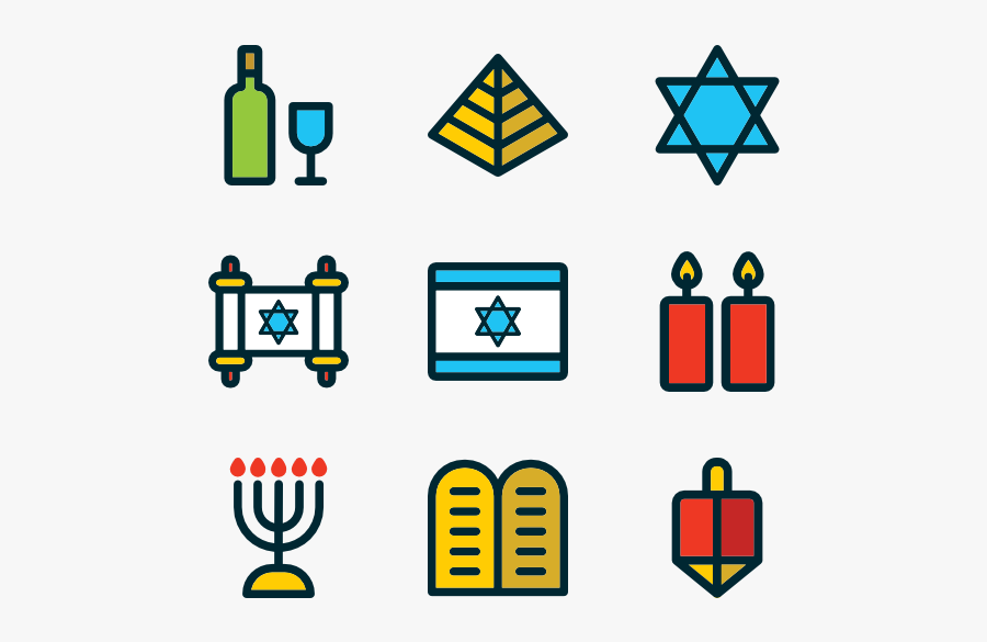 Hanukkah, Transparent Clipart