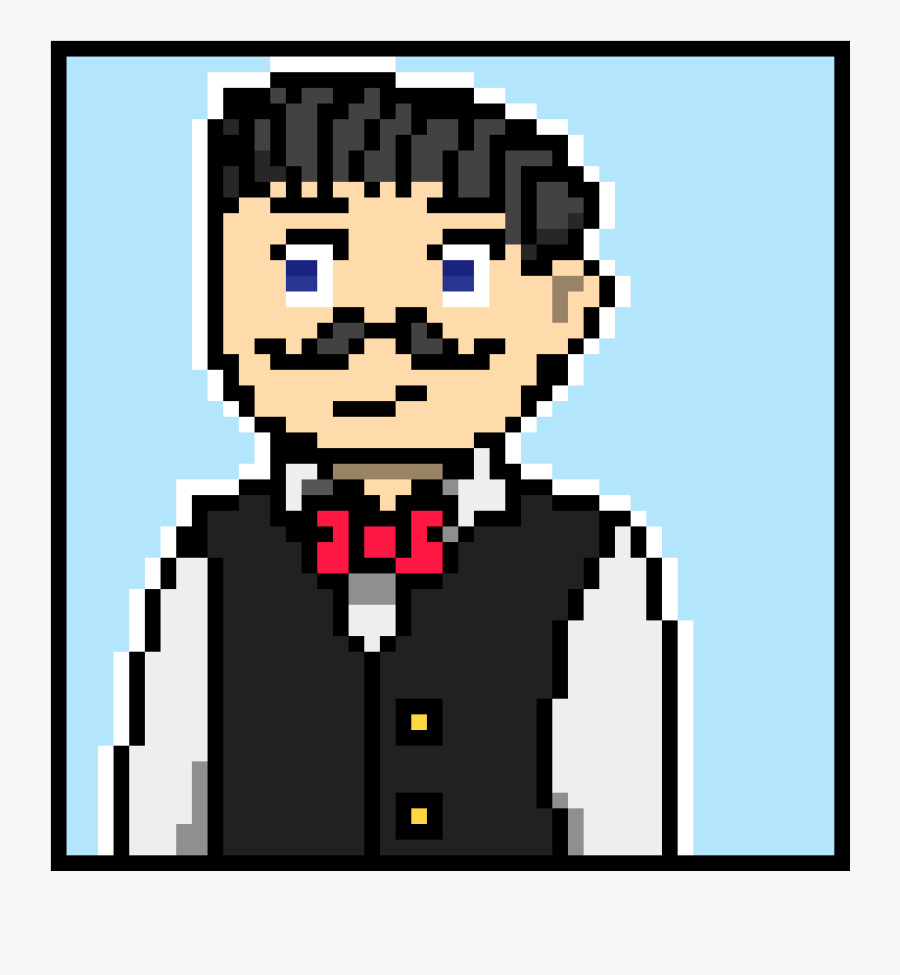 Fnaf Puppet Pixel Art, Transparent Clipart