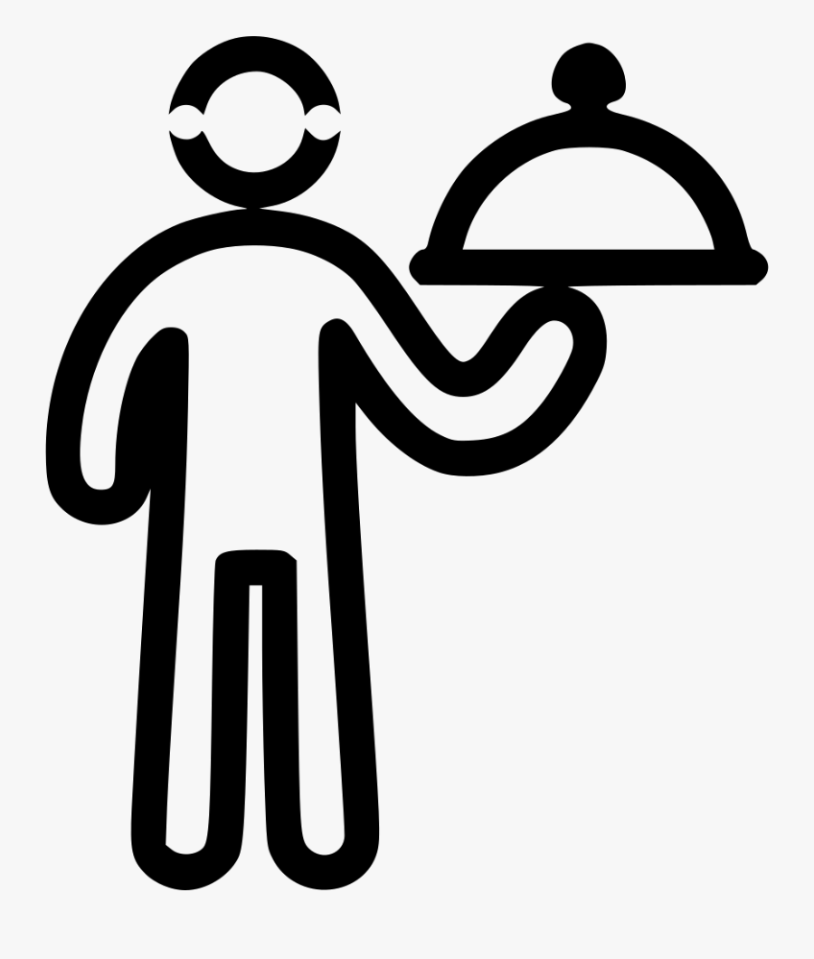 Waiter, Transparent Clipart