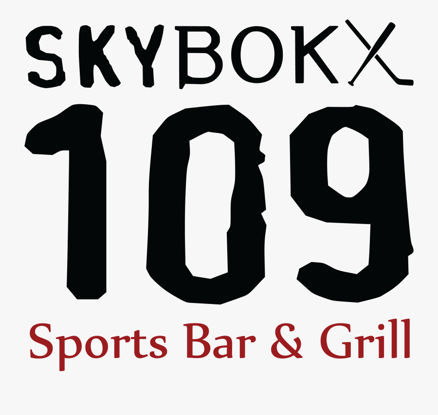 Logo For Skybokx 109 Sports Bar & Grill - Skybokx 109, Transparent Clipart