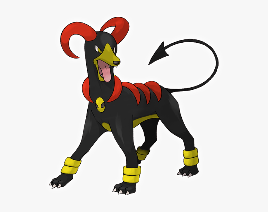 Pokemon Houndoom, Transparent Clipart