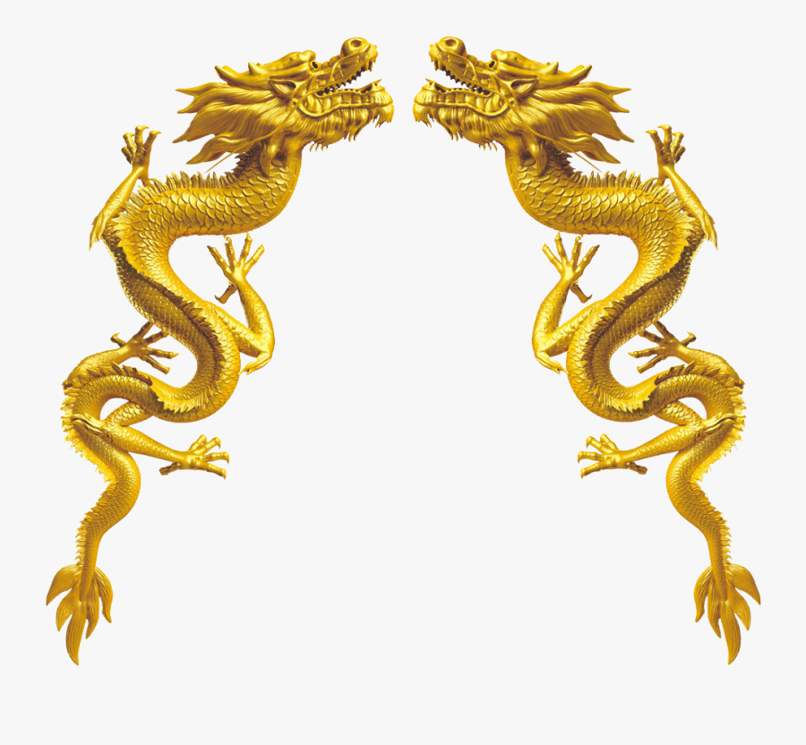 Golden Chinese Dragon Download Hq Png Clipart - Chinese Dragon Clipart Gold, Transparent Clipart