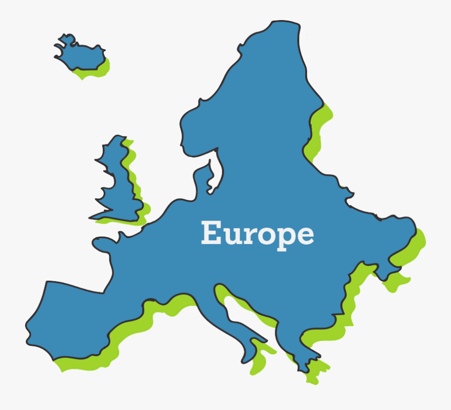 Map Of According To English, Transparent Clipart