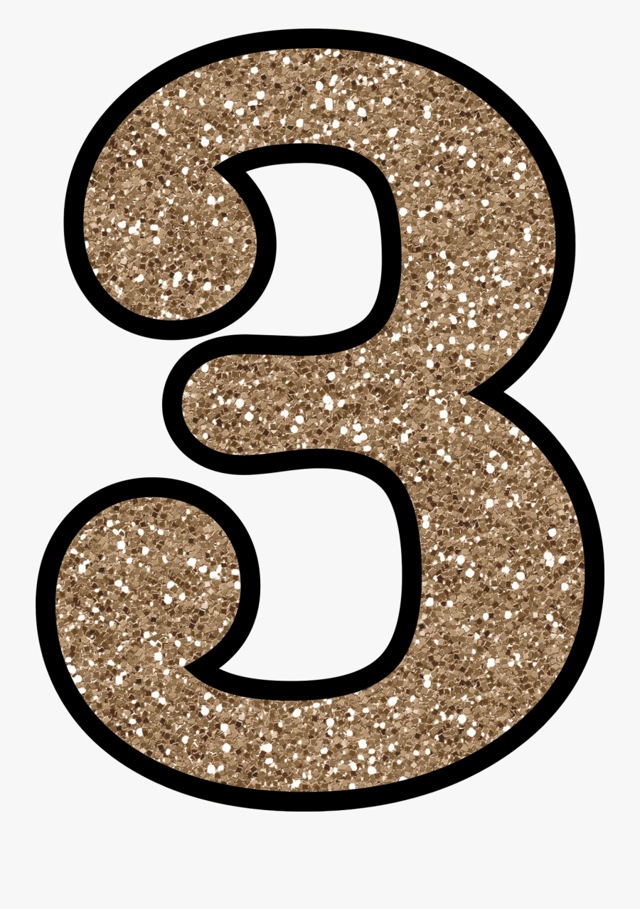 Transparent Glitter Numbers , Free Transparent Clipart - ClipartKey