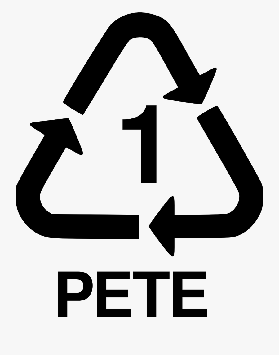 Recycle Number 1, Transparent Clipart