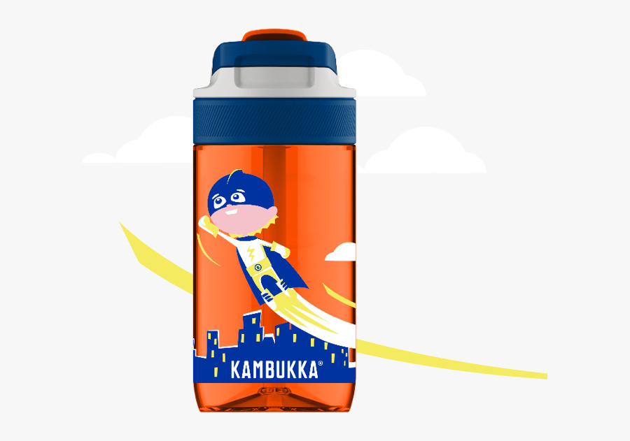 Kambukka Water Bottles Back To School - Kambukka Lagoon Water Bottle With Spout Lid, Transparent Clipart
