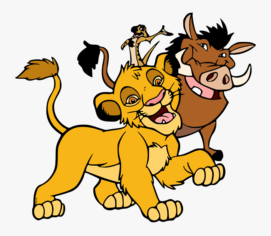 Simba Pumba Timon Clipart, Transparent Clipart