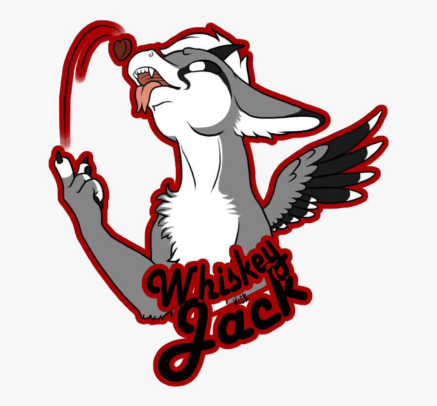 Whiskey Jack Ych - Illustration, Transparent Clipart
