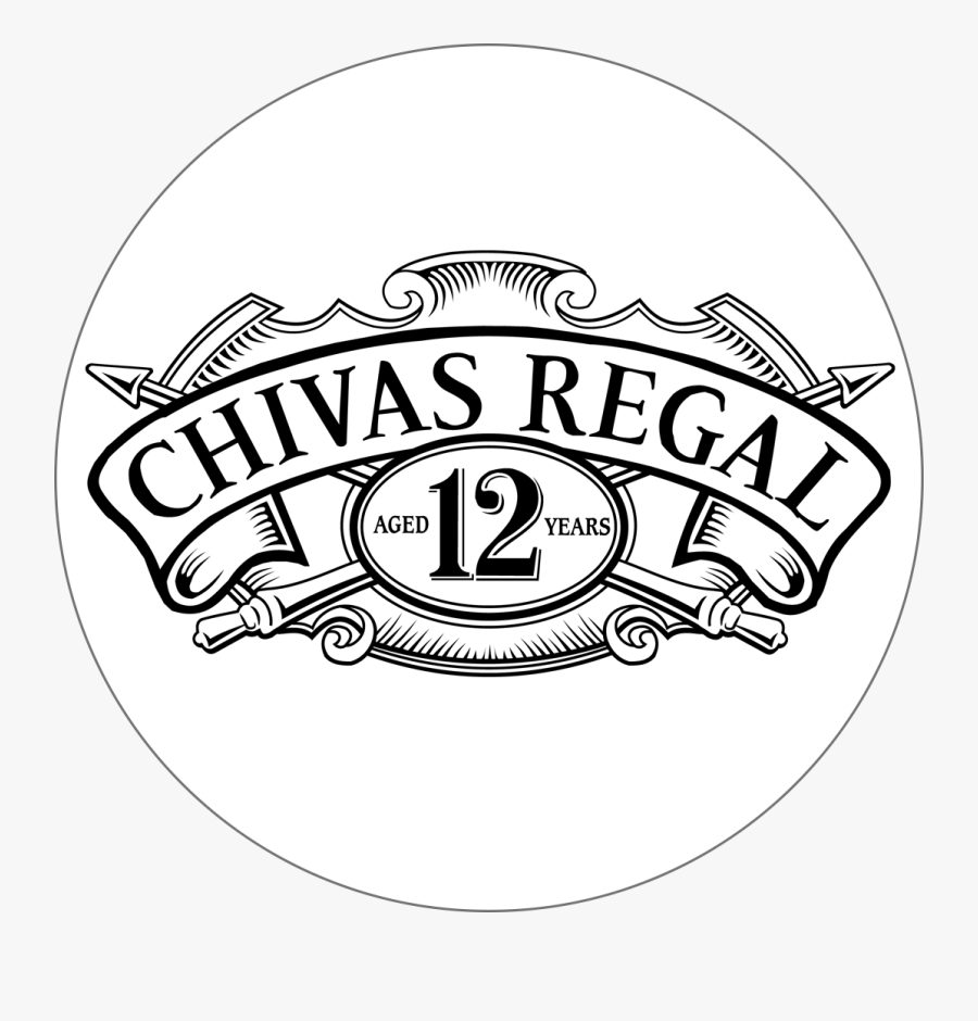 Chivas Regal Whisky Logo, Transparent Clipart